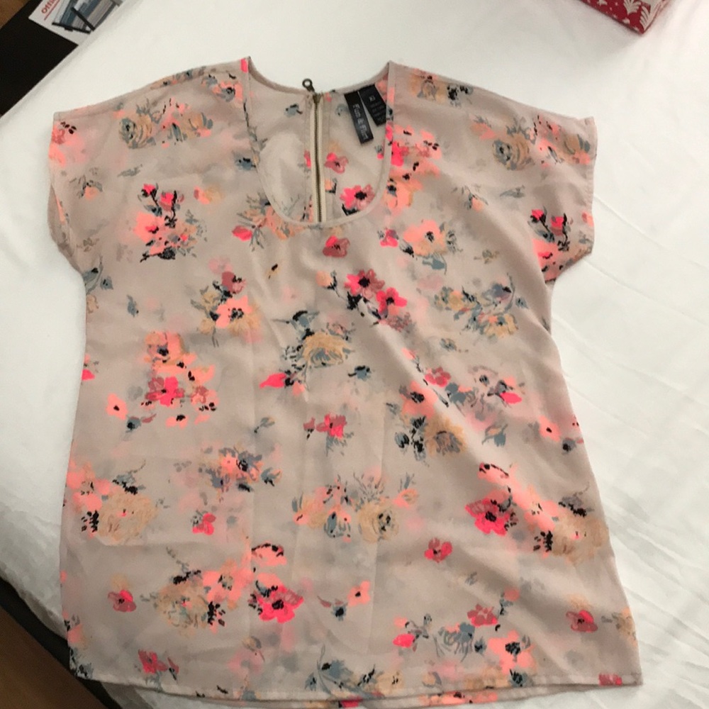 Flowery Blouse